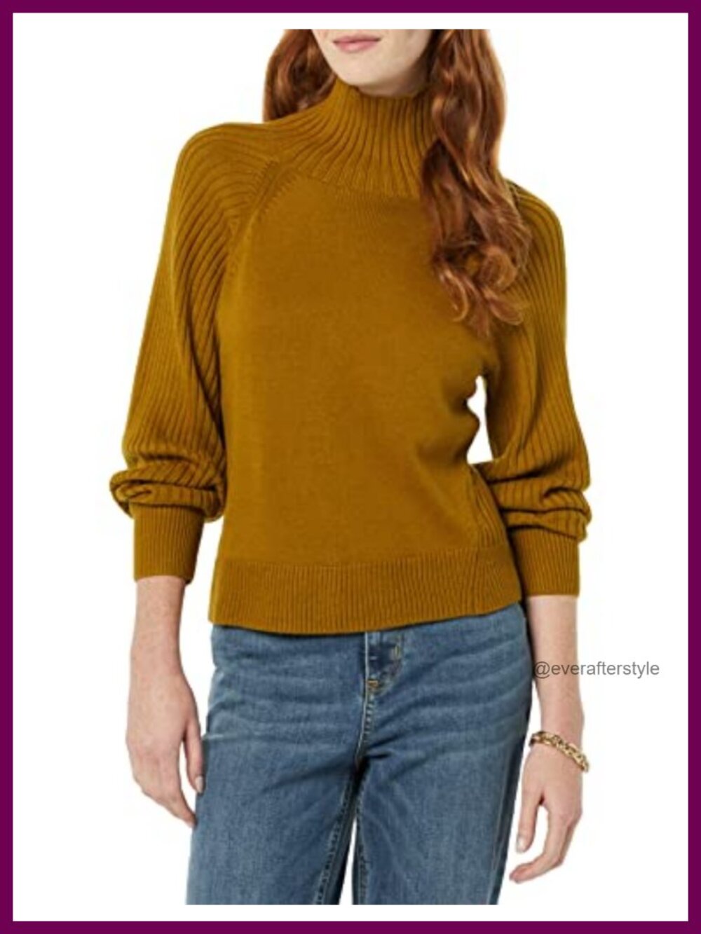 Ultra Soft Oversized Cropped Cocoon Sweater, Long Sleeve, Ribbed, Funnel Neck
